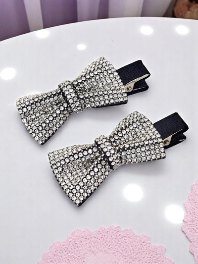 Royalfashion 2 segtukų rinkinys su kaspinėliais ir akutėmis Isadora