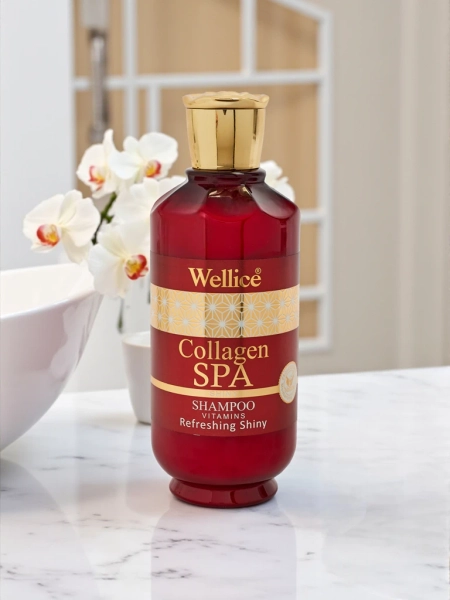 Shampoo Wellice Collagen SPA z Kolagenem i Witaminami