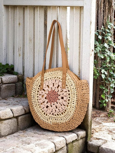 Royalfashion Плетёная женская сумка Flora Grande