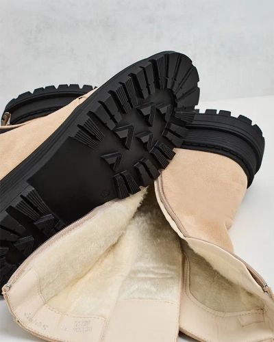 Royalfashion Женские сапоги из эко-замши Homni