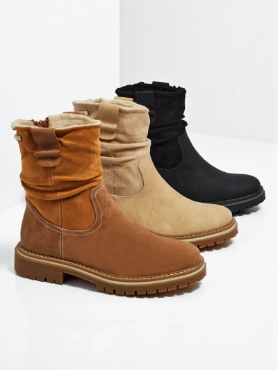 Aukštesni moteriški eko zomšiniai aulinukai Liora