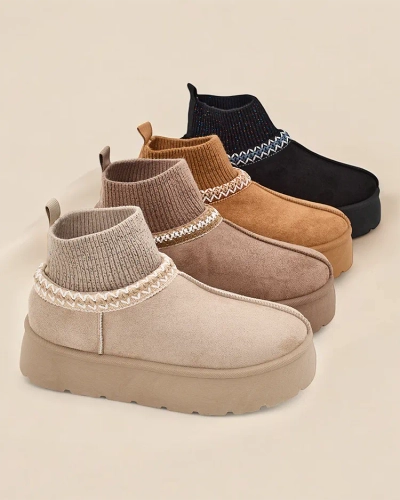 Karališka mada Trumpi moteriški snieglentiniai batai a'la Nananna