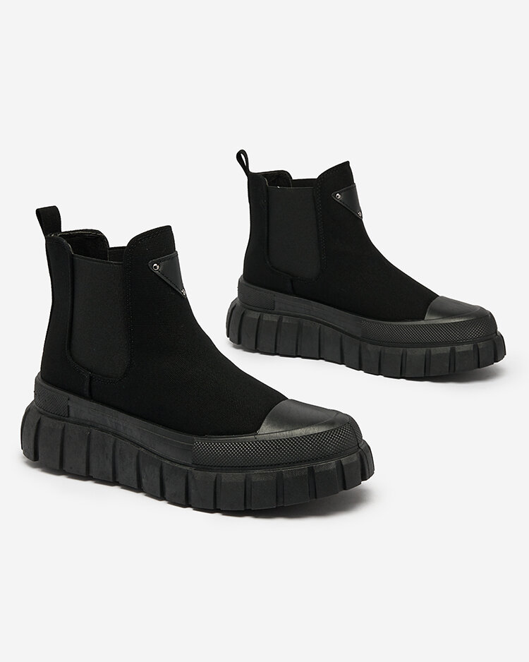 Royalfashion Juodi moteriški aukštakulniai Nexeri