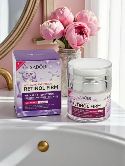 Sadoer Anti Wrinkle Retinol Firm Cremo Vesta - krem pod oczy 30g – must-have dla Twojej skóry!