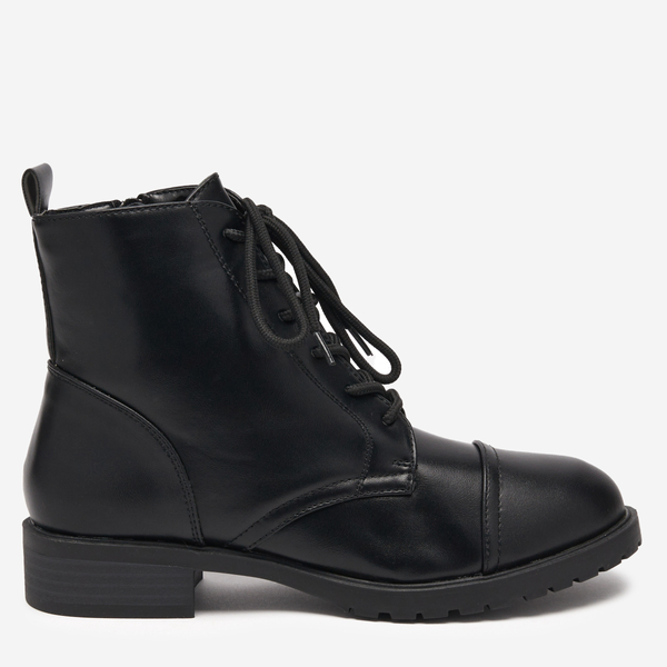 OUTLET Juodi suvarstomi batai plokščiakulniais juodos spalvos Verasi - Avalynė