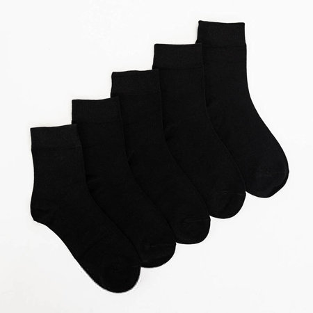 5 pakuotės juodos vyriškos uniforminės kojinės – kojinės