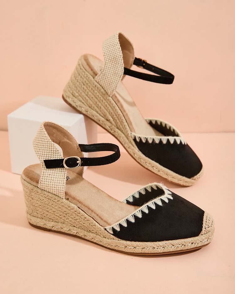 "Royalfashion" Espadrilės ant kulno "Moniz Booty"