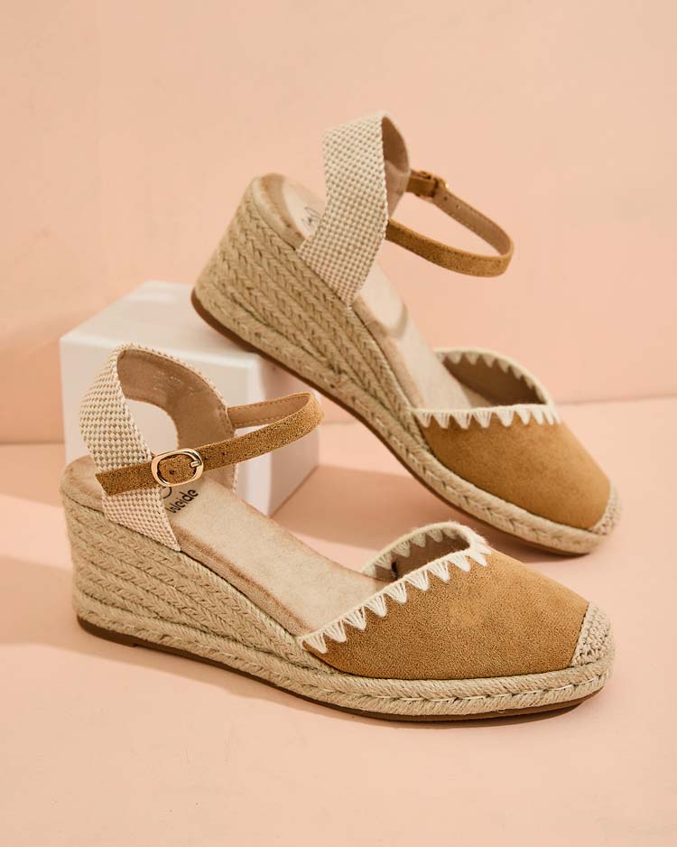 "Royalfashion" Espadrilės ant kulno "Moniz Booty"