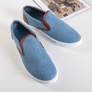 „Groman“ mėlynos spalvos džinsinis batukai ant vyriškų batų - Avalynė