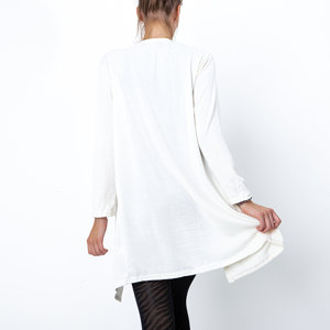 Baltas moteriškas megztinis - Drabužiai