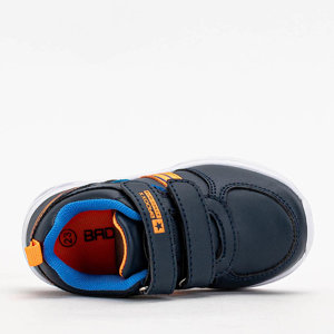 Bitakso tamsiai mėlynos ir mėlynos spalvos sportiniai bateliai vaikams - Avalynė