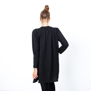 Juodas moteriškas megztinis - drabužiai