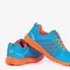 Kengo mėlynos ir oranžinės spalvos moteriški sportiniai bateliai - avalynė