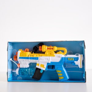 Mėlynas muilo burbuliukų pistoletas - Žaislai