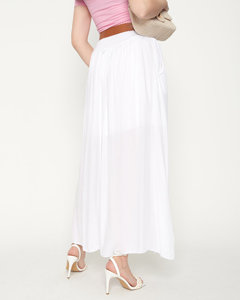 Moteriškas baltas midi sijonas - Drabužiai