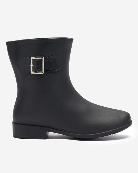 Moteriški matiniai lietaus batai su juoda sagtimi Falloci- Avalynė