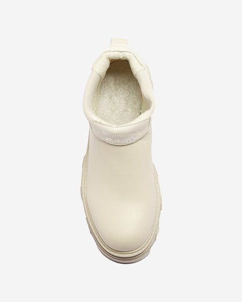 Moteriški smėlio spalvos batai Inilco- Avalynė