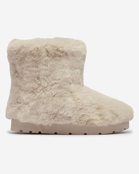 Moteriški smėlio spalvos sniego batai Ottola- Avalynė