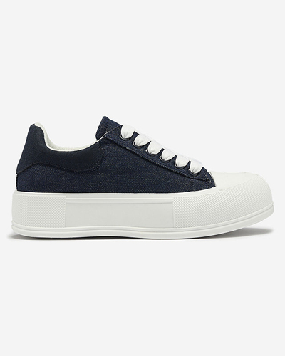 Navy blue a'la jeanoswe moteriški sportiniai bateliai Tovarry- Avalynė