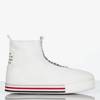 OUTLET Białe buty sportowe damskie Masami - Obuwie