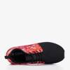 OUTLET Czarne damskie koronkowe buty sportowe Denika - Obuwie