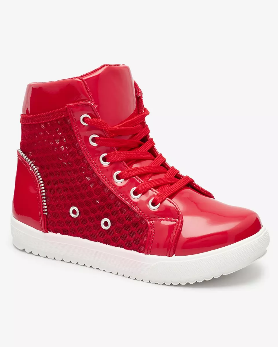 Raudoni mergaičių aukštakulniai Borris- Footwear