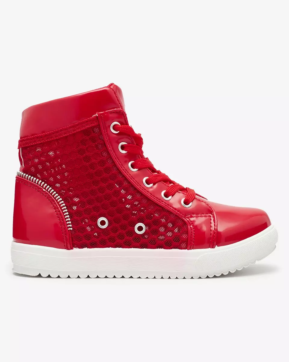 Raudoni mergaičių aukštakulniai Borris- Footwear