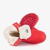 Raudoni moteriški izoliuoti „Gawin“ batai - Batai