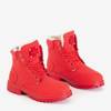 Raudoni moteriški izoliuoti „Gawin“ batai - Batai