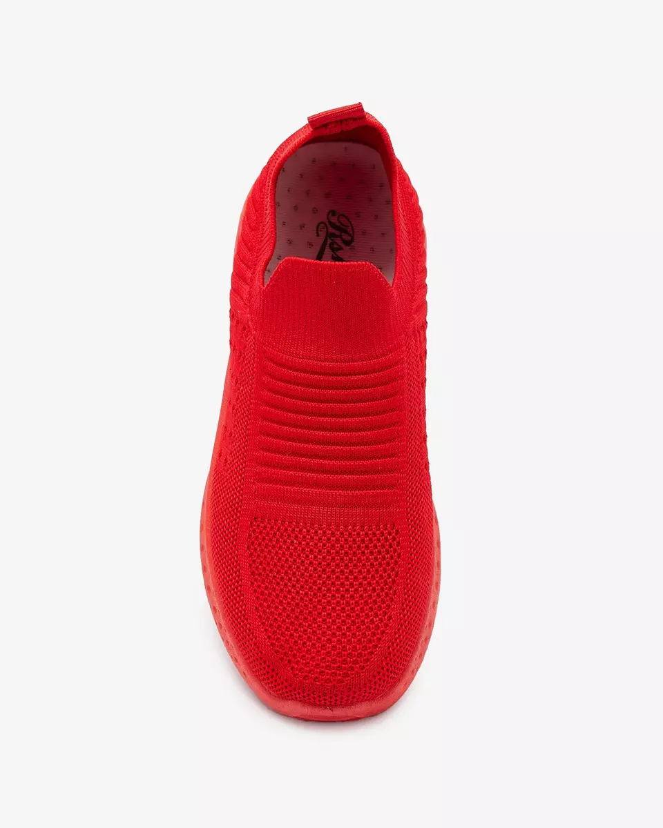 Raudonos spalvos moteriški sportiniai bateliai Vopas- Avalynė