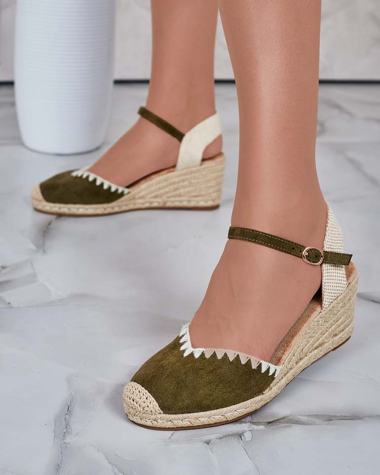 "Royalfashion" Espadrilės ant kulno "Moniz Booty"