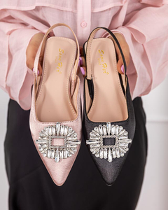 Šlepetės a la balerinos šviesiai rožinės spalvos Etalli Footwear