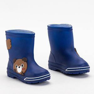 Tamsiai mėlyni lietaus batai berniukams Uncon - Shoes
