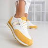 Żółto-białe buty sportowe Arkel - Obuwie