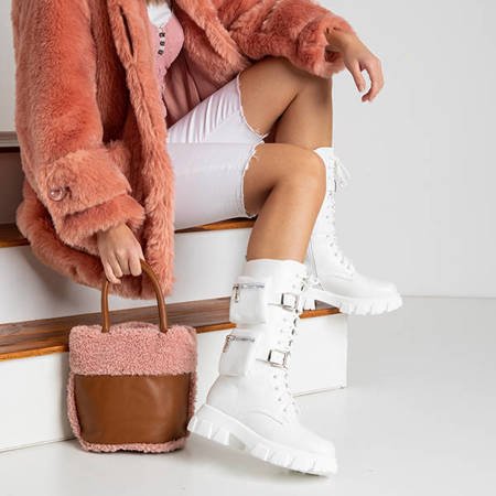 Белые женские багги с карманами Morator - Обувь