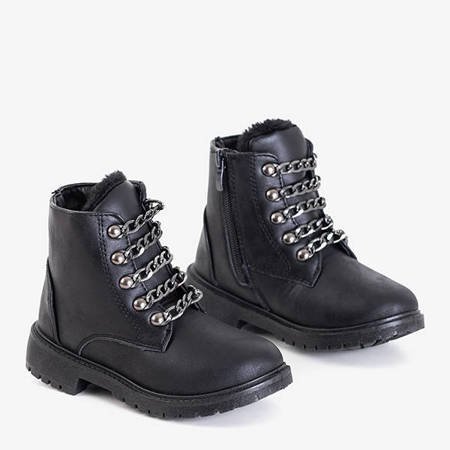 Черные детские походные ботинки Heila - Обувь