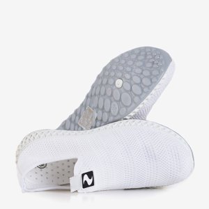 Белые слипоны Nandini - Обувь