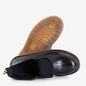 Черные женские сумки с тиснением в виде животных Ornellinia - Обувь