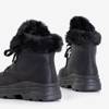 Черные зимние сапоги на платформе Parag - Обувь
