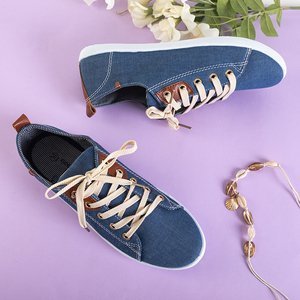 Голубые женские кроссовки Sindri - Обувь