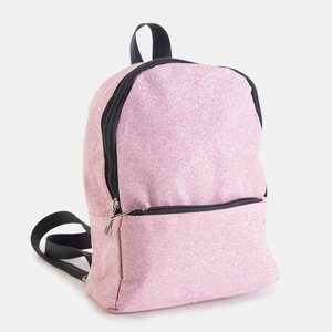 Мерцающий рюкзак в розовом цвете