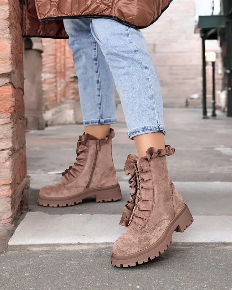 Royalfashion Сапоги женские Sullusi Worker Boots