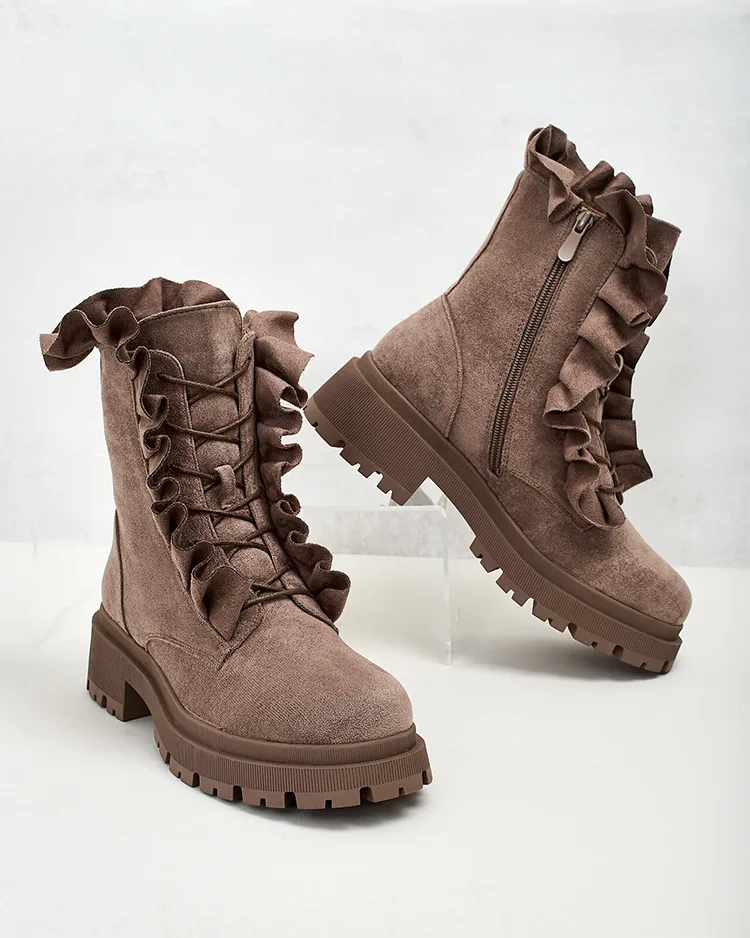 Royalfashion Сапоги женские Sullusi Worker Boots