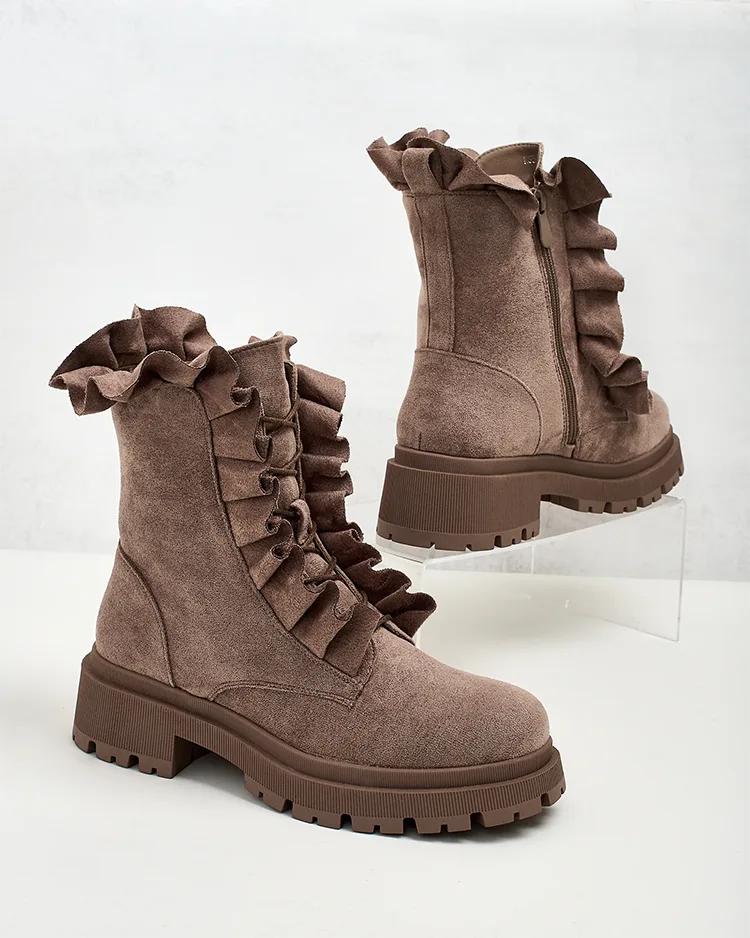 Royalfashion Сапоги женские Sullusi Worker Boots