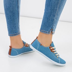 Светло-голубые женские кроссовки Sindri - Обувь