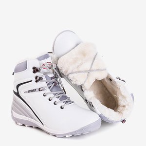 Женские белые походные ботинки от Nister - обувь