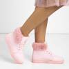 Женские утепленные кроссовки Haifa Pink - Обувь