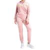 Женский розовый спортивный костюм с надписью - Clothing