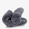 Зимние сапоги серые на меху Cool Breeze - Обувь